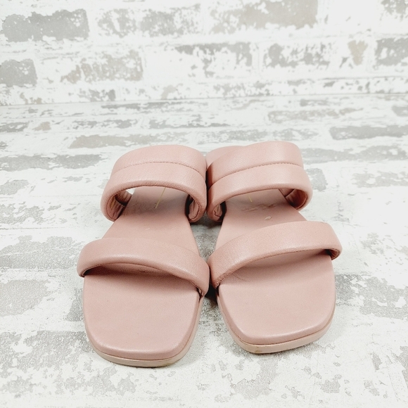 New Dolce Vita Adore Blush Rose Leather Sandals W958 - Picture 3 of 13